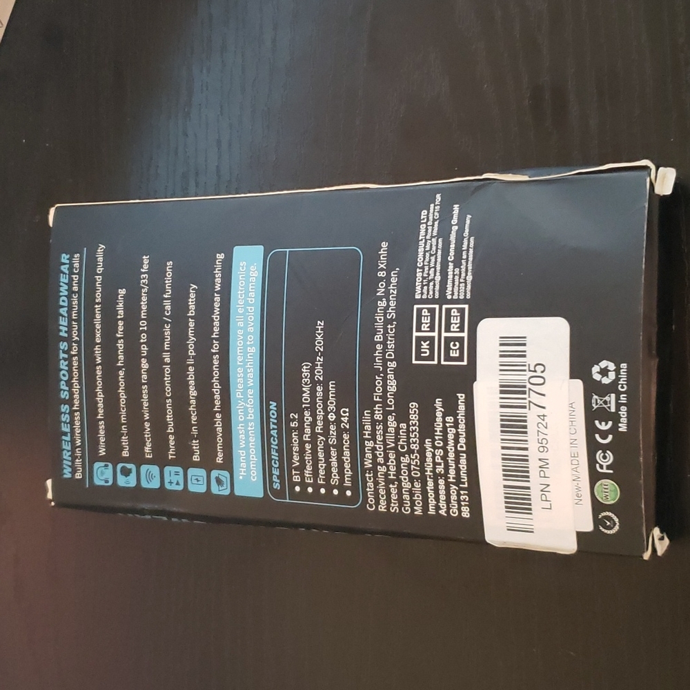 Bluetooth headband - Picture 2 of 3